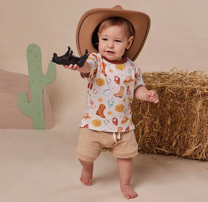 Snuggle Hunny Cowboys Short Sleeve T-Shirt