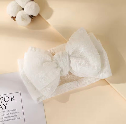 Topknot Bow Headband – Various