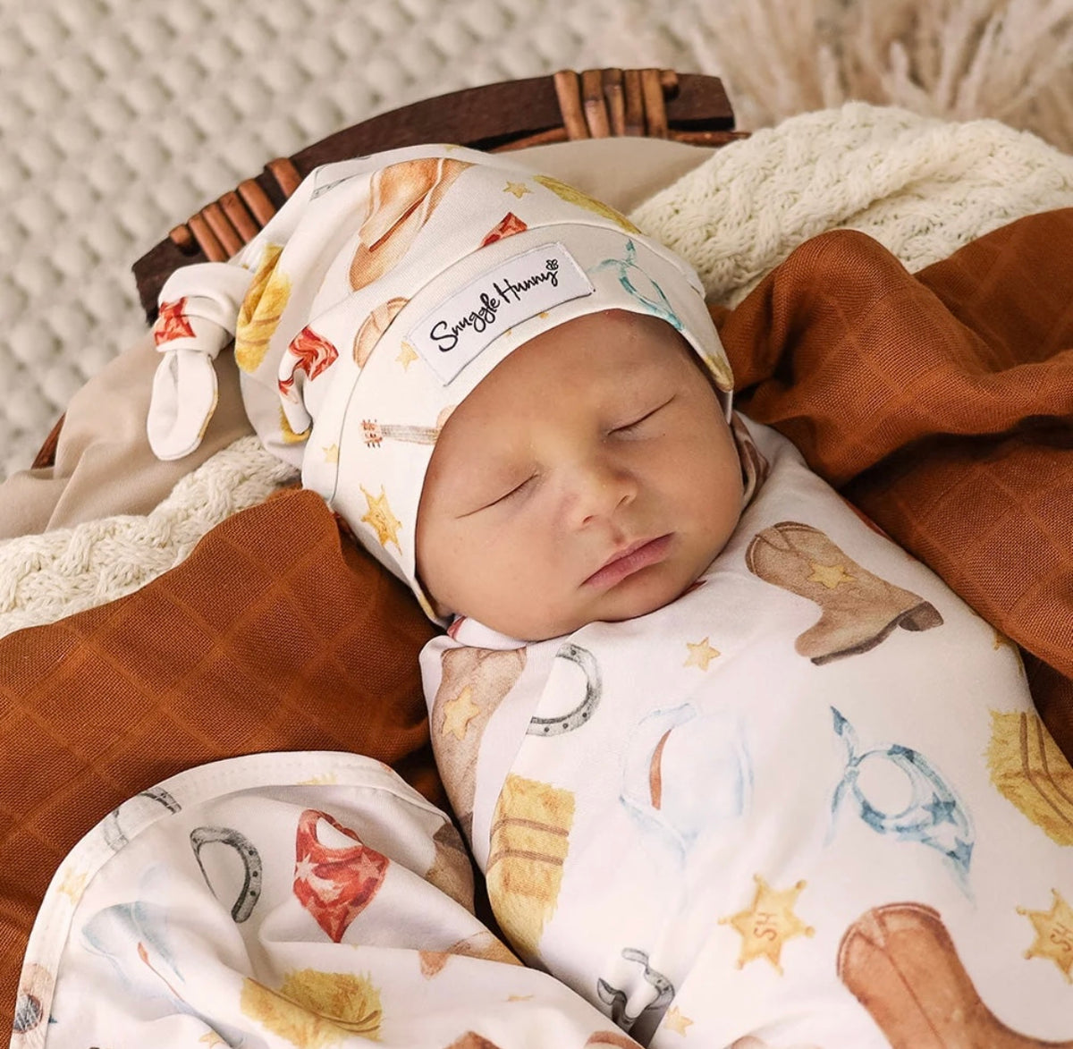 Snuggle Hunny Knotted Beanie – Various