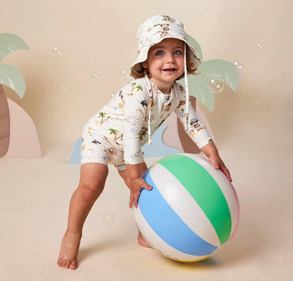 Snuggle Hunny Treasure Island Swim Shortie