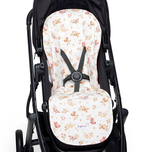 Snuggle Hunny Butterfly Universal Pram Liner