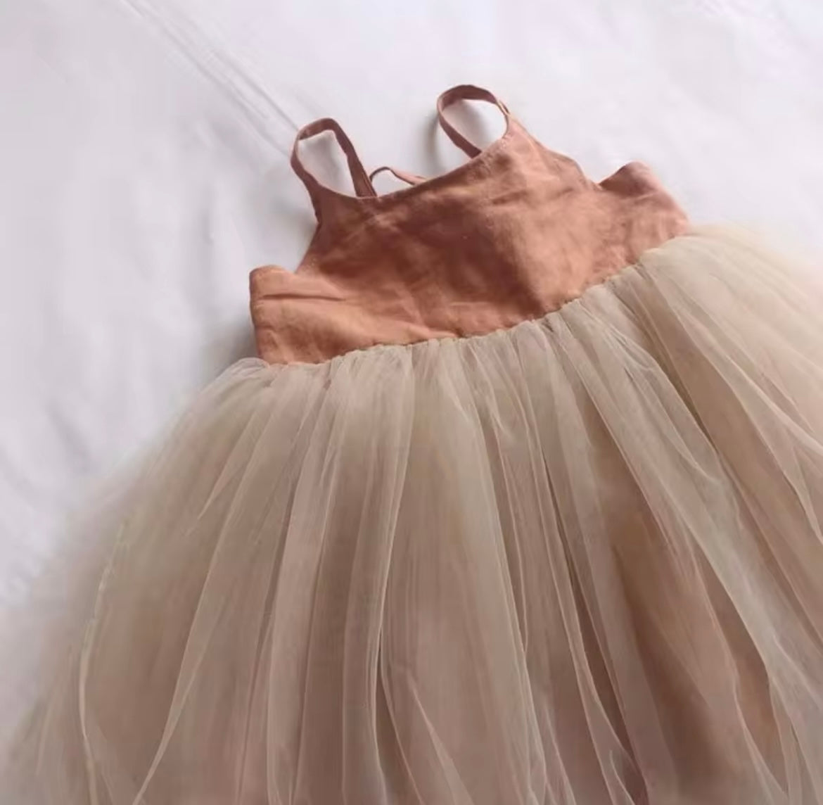 Tulle Tutu Dress Rust