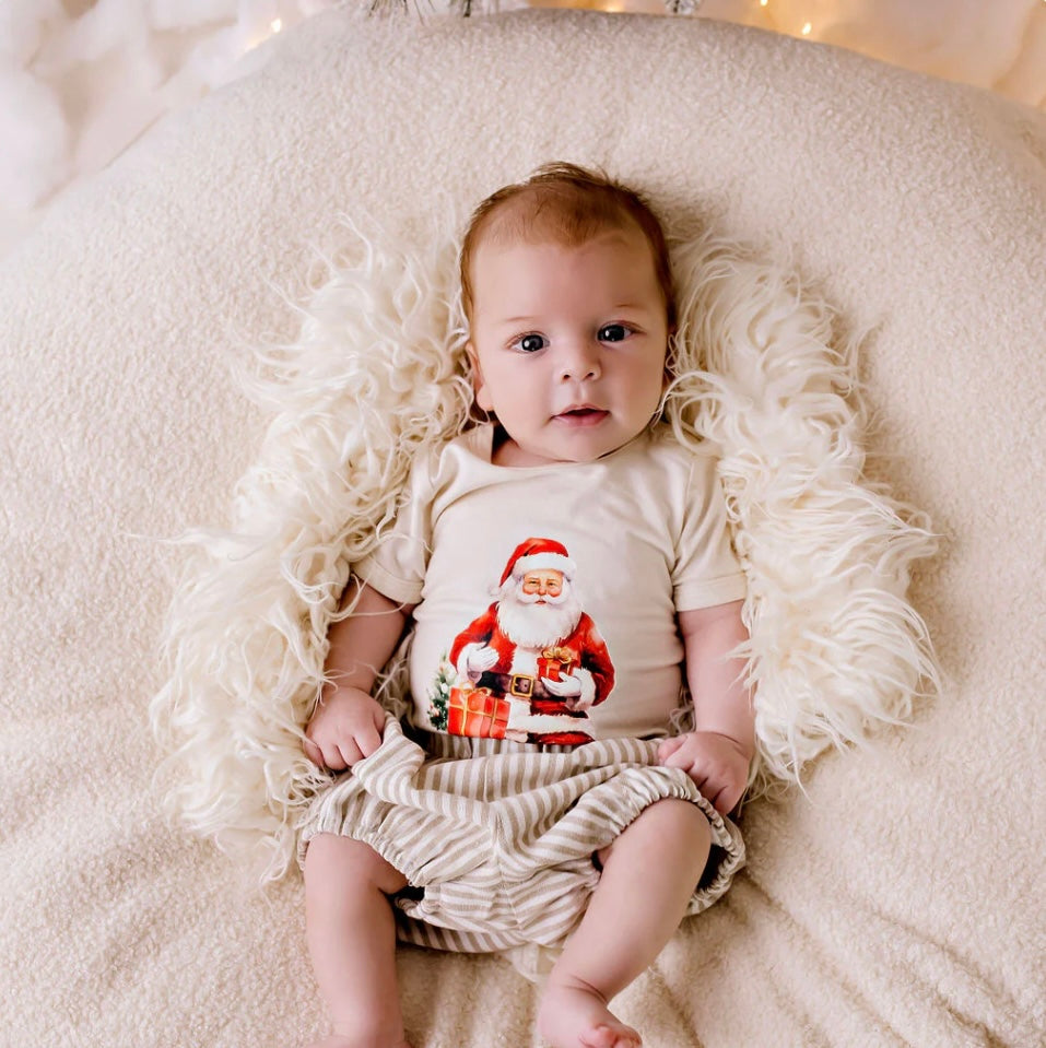 Confetti Kidz Vintage Santa Bodysuit