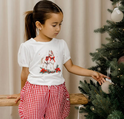 Confetti Kidz Mistletoe Starlight Pony Bamboo Tee