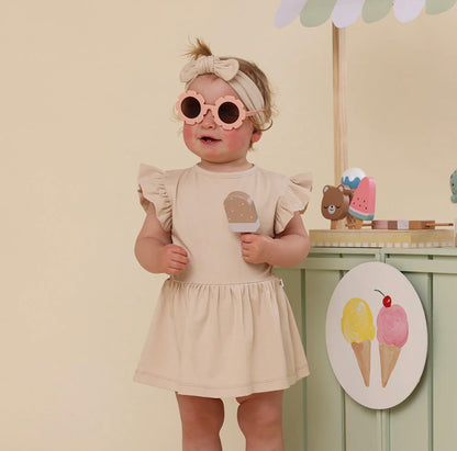 Snuggle Hunny Babyccino Short Sleeve Dress