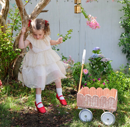 Olli Ella Petal Wonder Wagon Seashell Pink