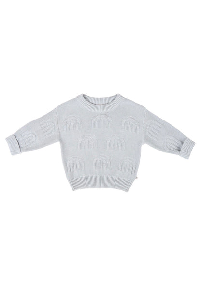 Kynd Baby Rainbow Knit Jumper Sky Blue