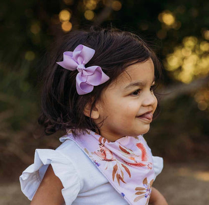 Snuggle Hunny Lilac Hair Clip Bow