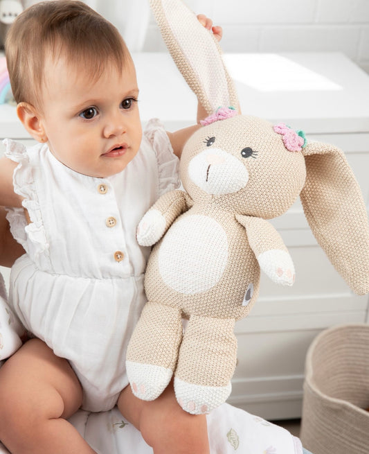 Living Textiles Amelia the Bunny Knitted Toy