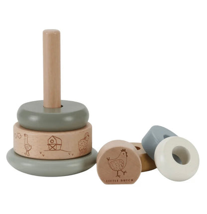 Little Dutch Little Farm Rocking Ring Stacker