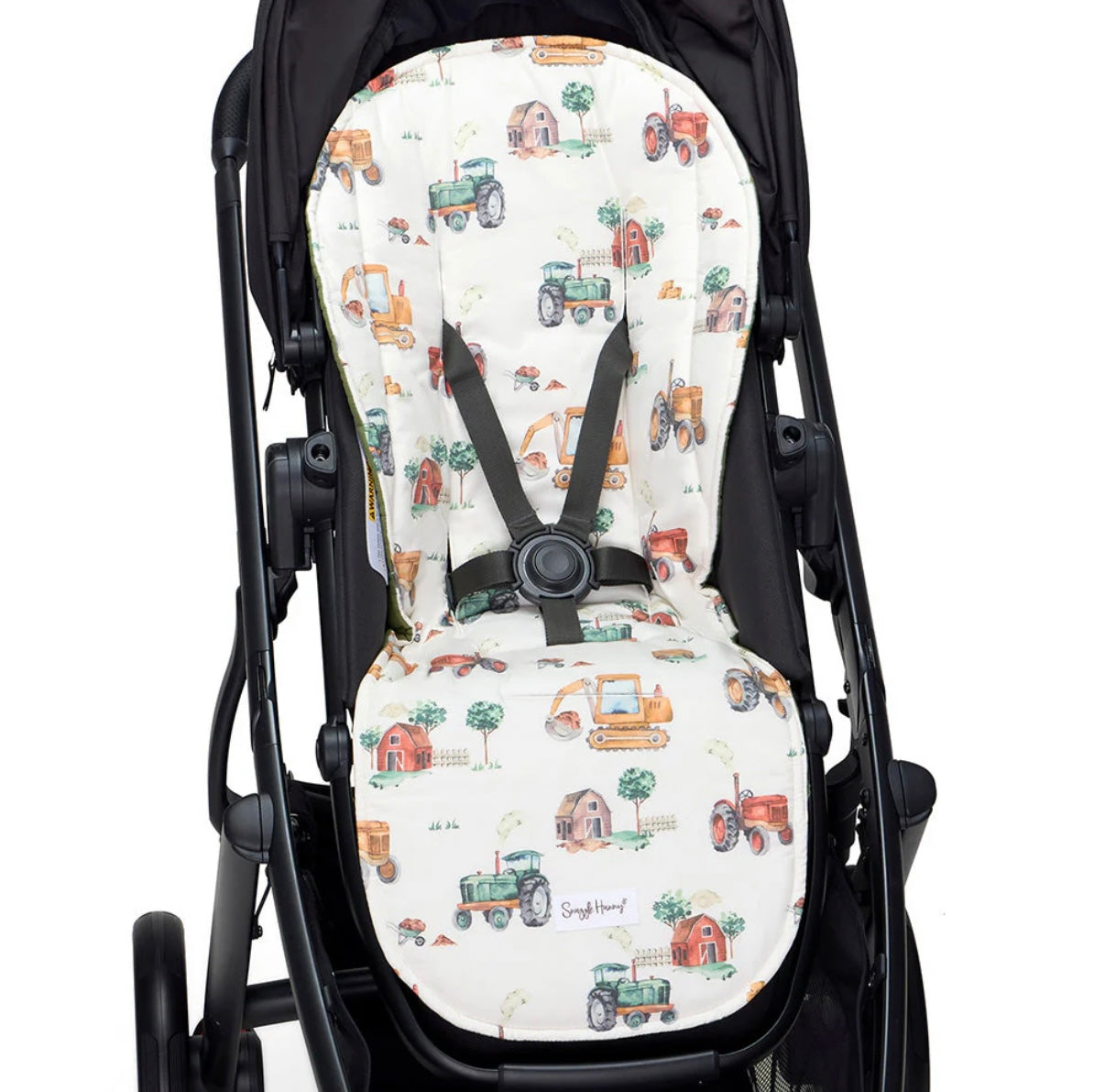 Snuggle Hunny Diggers & Tractors Universal Pram Liner