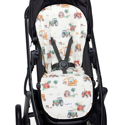 Snuggle Hunny Diggers & Tractors Universal Pram Liner