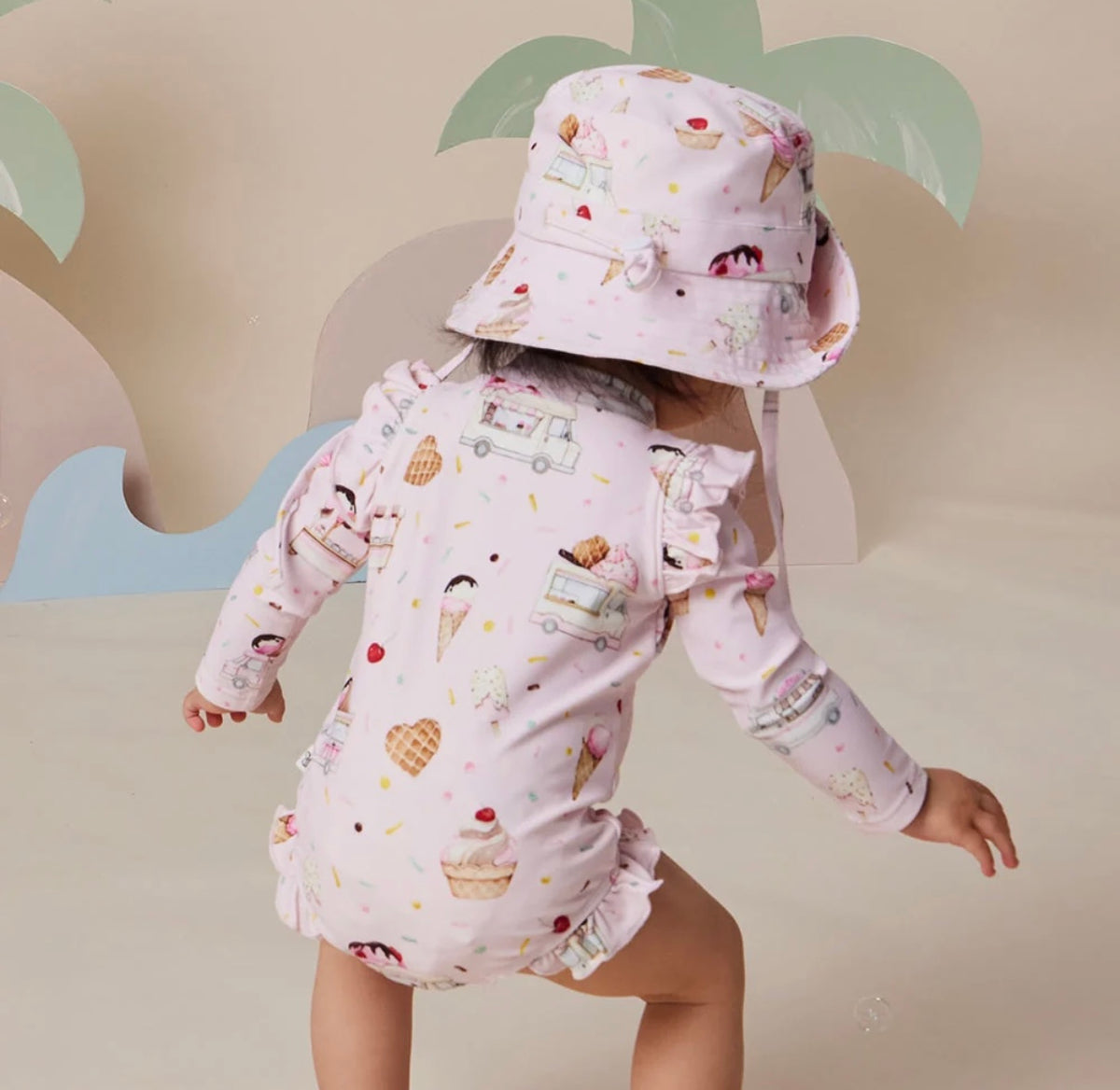 Snuggle Hunny Ice Creams Swim Hat
