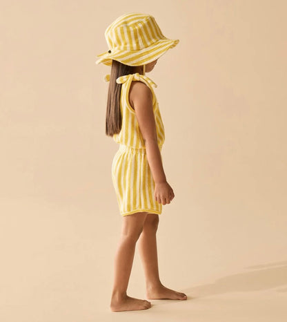 Wilson & Frenchy Honey Wave Organic Terry Playsuit