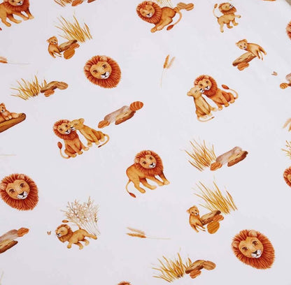 Snuggle Hunny Lion Bassinet / Change Pad Cover