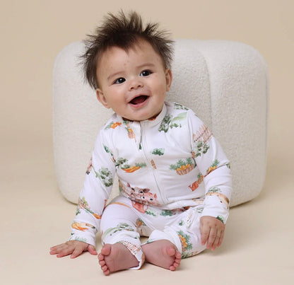 Snuggle Hunny Farm Snugglesuit Convertible Romper