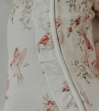 Confetti Kidz Rose Garden Bamboo Zipsuit