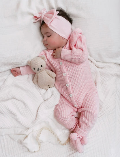Thea With Love Frilly Pretty Pink Romper