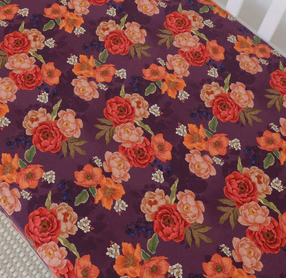 Snuggle Hunny Fitted Cot Sheet Sienna