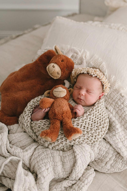 Nana Huchy Henry the Highland Cow Rattle