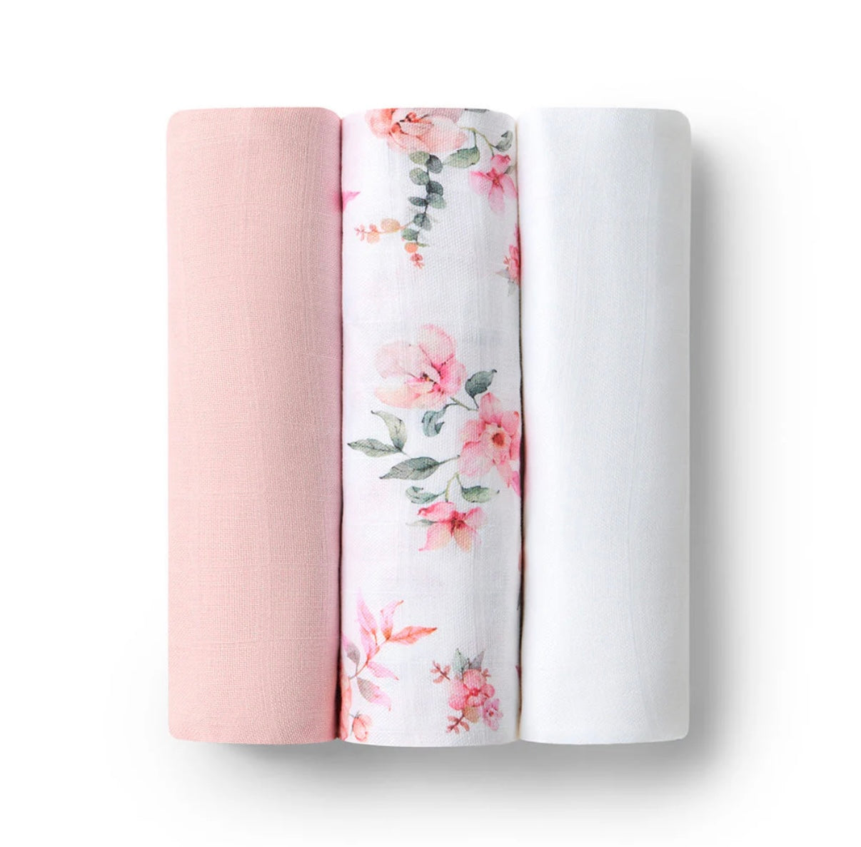 Snuggle Hunny Large Organic Muslin Wraps 3 Pack – Various