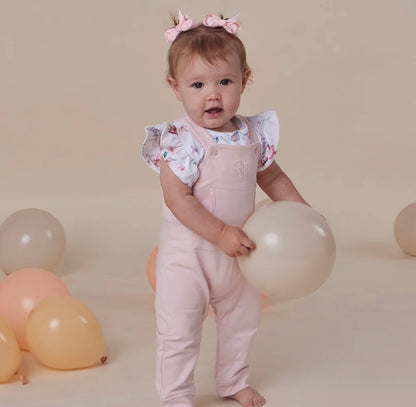 Snuggle Hunny Baby Pink Joey Overalls
