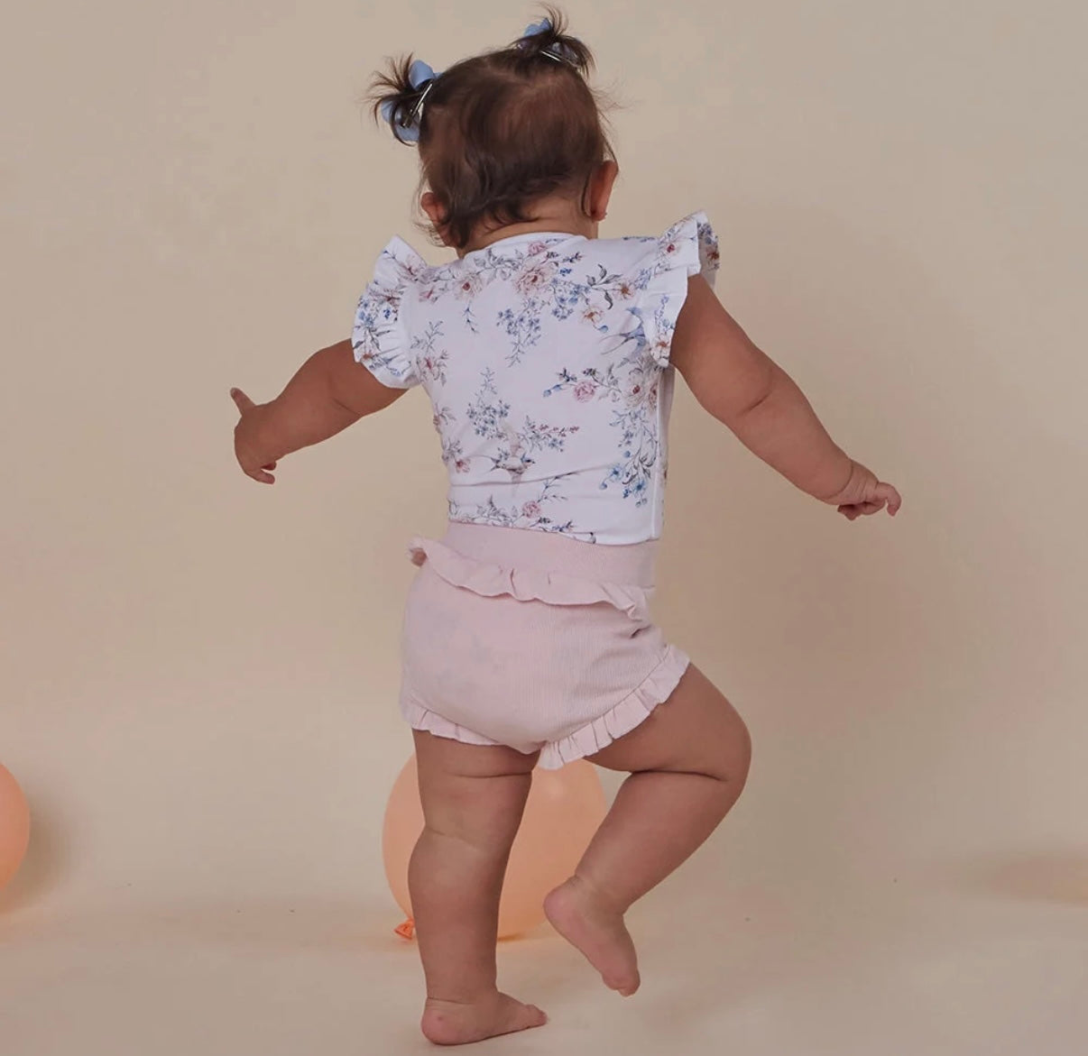 Snuggle Hunny Sweet Swallows Short Sleeve Bodysuit