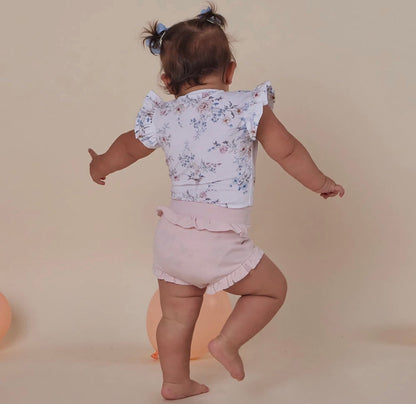 Snuggle Hunny Sweet Swallows Short Sleeve Bodysuit