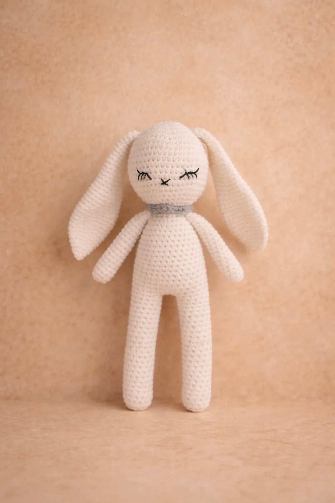 Zao & Co Amigurumi Crochet Bunny White Long Ears