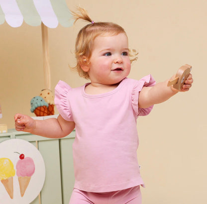 Snuggle Hunny Bubblegum T-Shirt with Frill