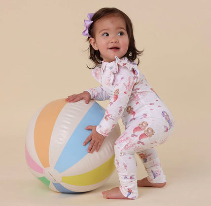 Snuggle Hunny Mermaid Snugglesuit Convertible Romper