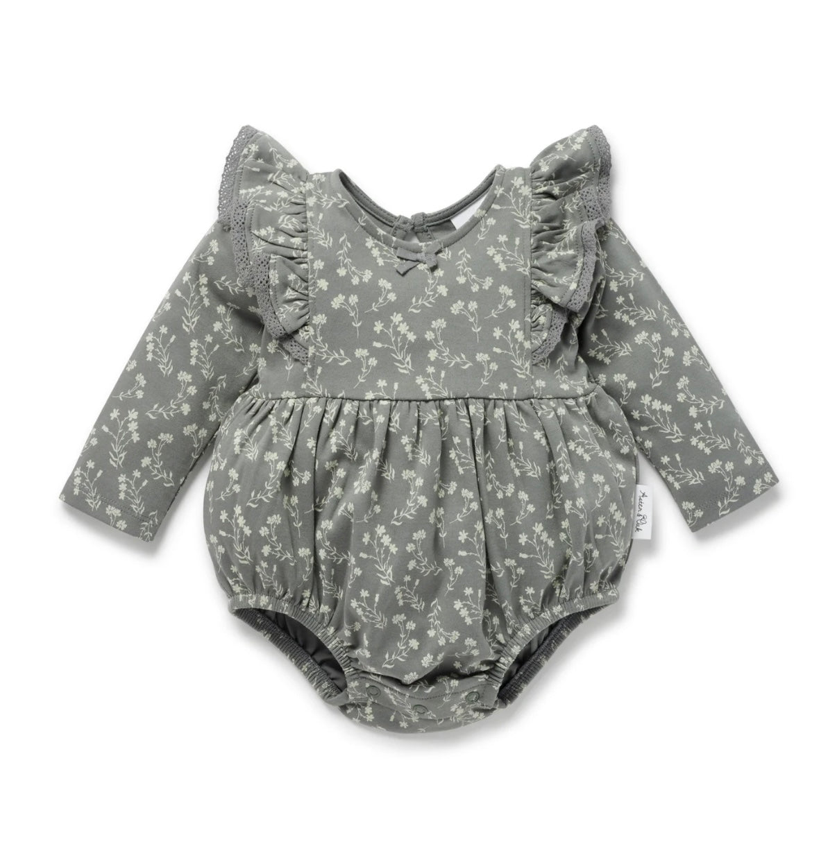 Aster & Oak Mia Floral Bubble Romper