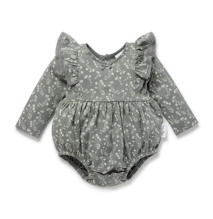 Aster & Oak Mia Floral Bubble Romper