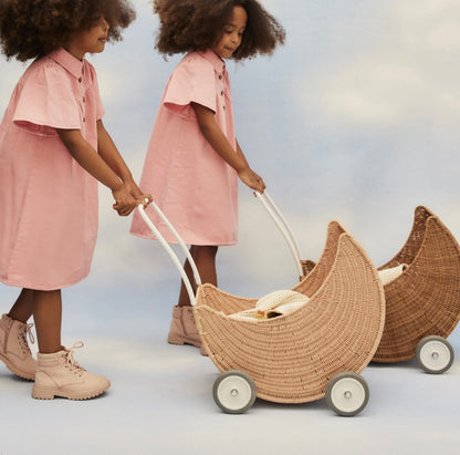 Olli Ella Moon Pram Strolley Seashell Pink