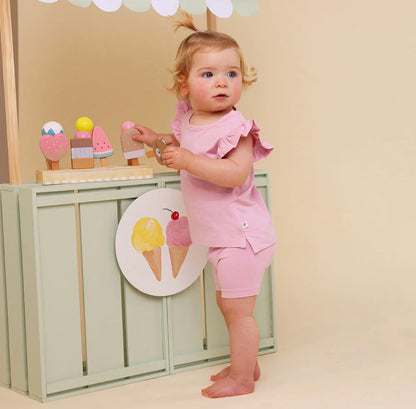 Snuggle Hunny Bubblegum T-Shirt with Frill