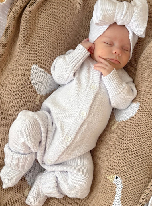 Coko Baby Milk Bow Headband