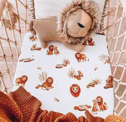 Snuggle Hunny Lion Bassinet / Change Pad Cover