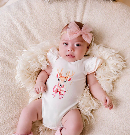 Confetti Kidz Golden Reindeer Bodysuit