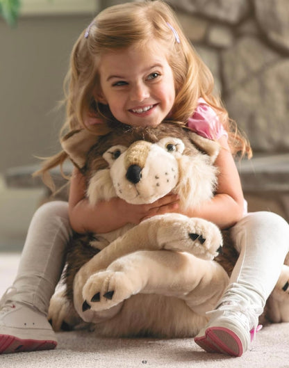 Wild Republic Cuddlekins Jumbo Wolf