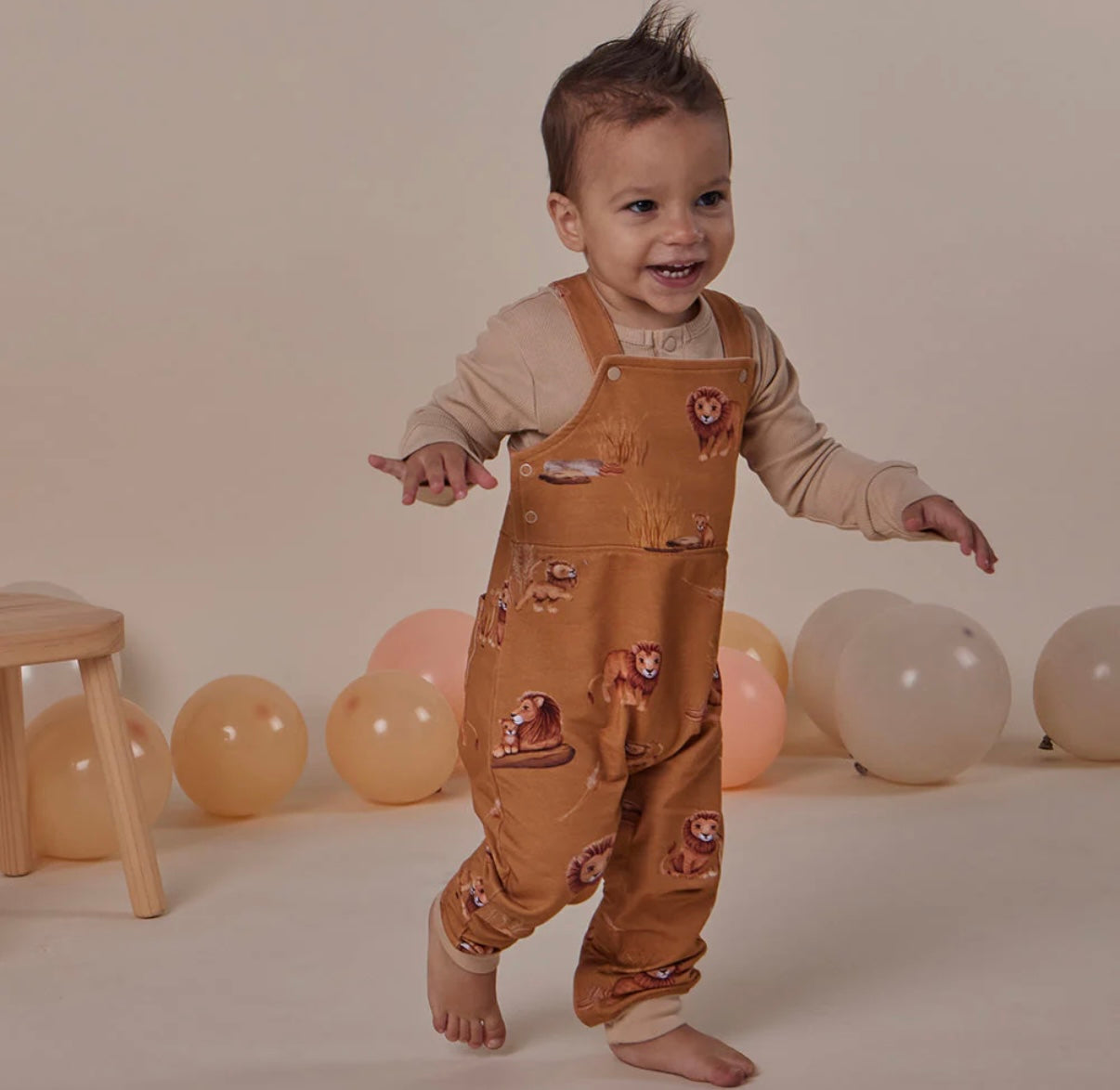 Snuggle Hunny Roar Snuggle Overalls
