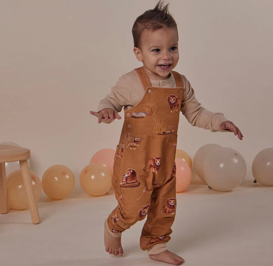 Snuggle Hunny Roar Snuggle Overalls