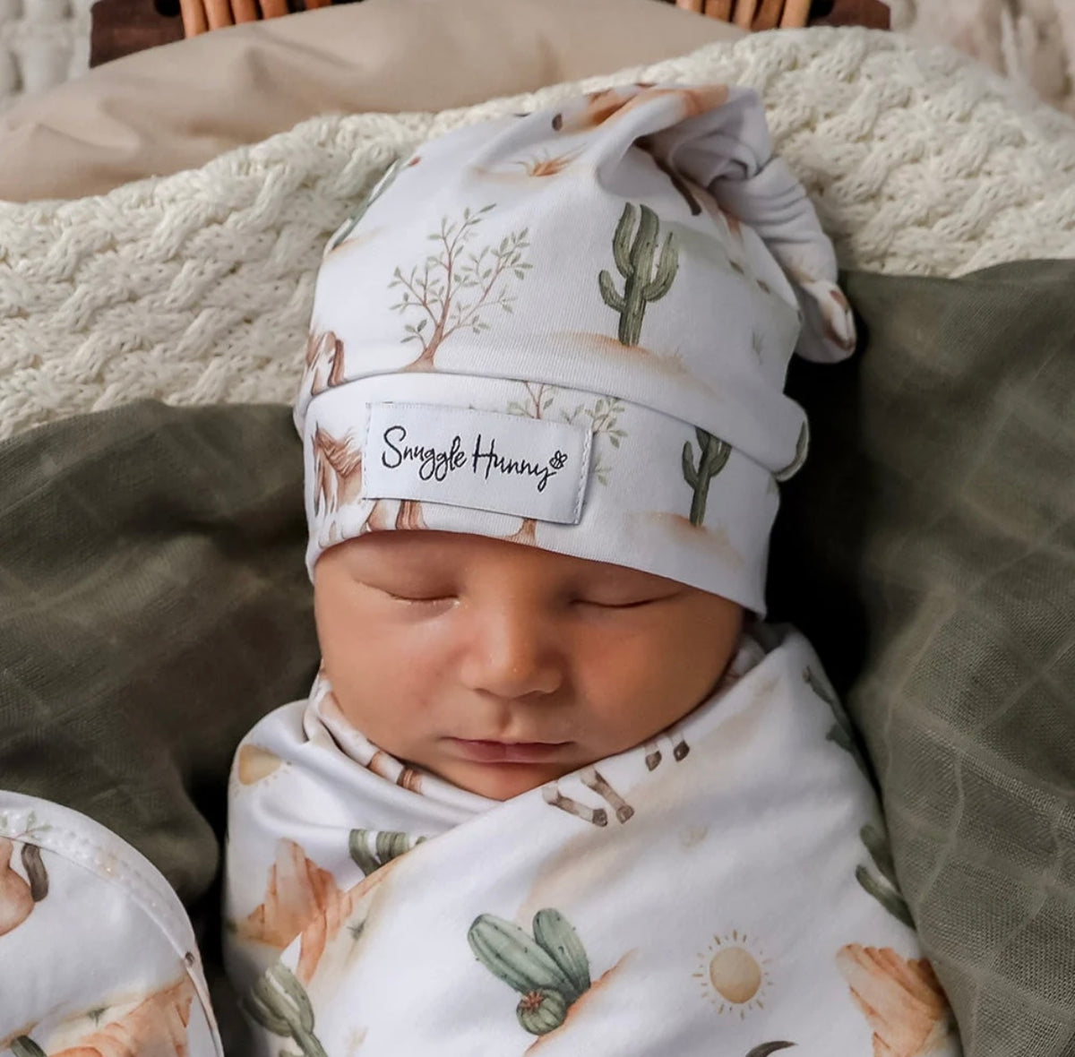 Snuggle Hunny Knotted Beanie – Various