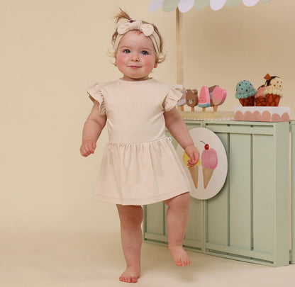 Snuggle Hunny Babyccino Short Sleeve Dress