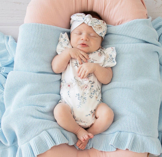 Snuggle Hunny Sweet Swallows Short Sleeve Bodysuit
