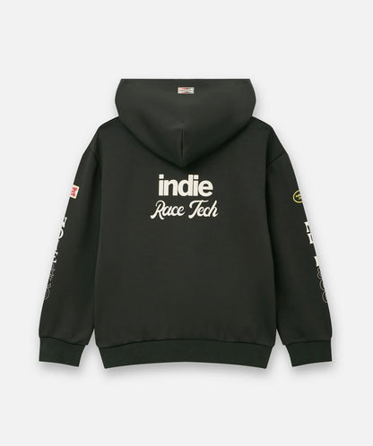 Indie Kids The Race Tech Hoodie Obsidian