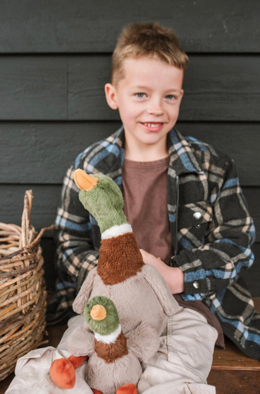 Nana Huchy Mini Hugo the Mallard Duck Rattle