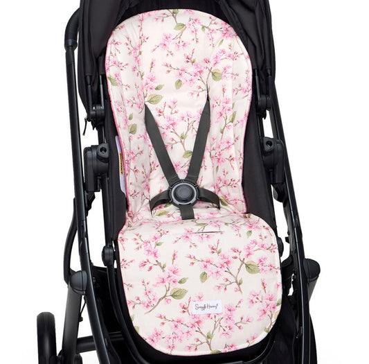 Snuggle Hunny Cherry Blossom Universal Pram Liner