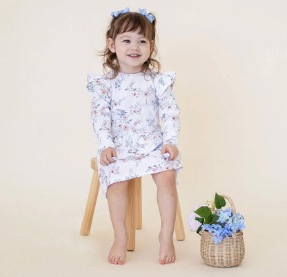 Snuggle Hunny Sweet Swallows Long Sleeve Dress