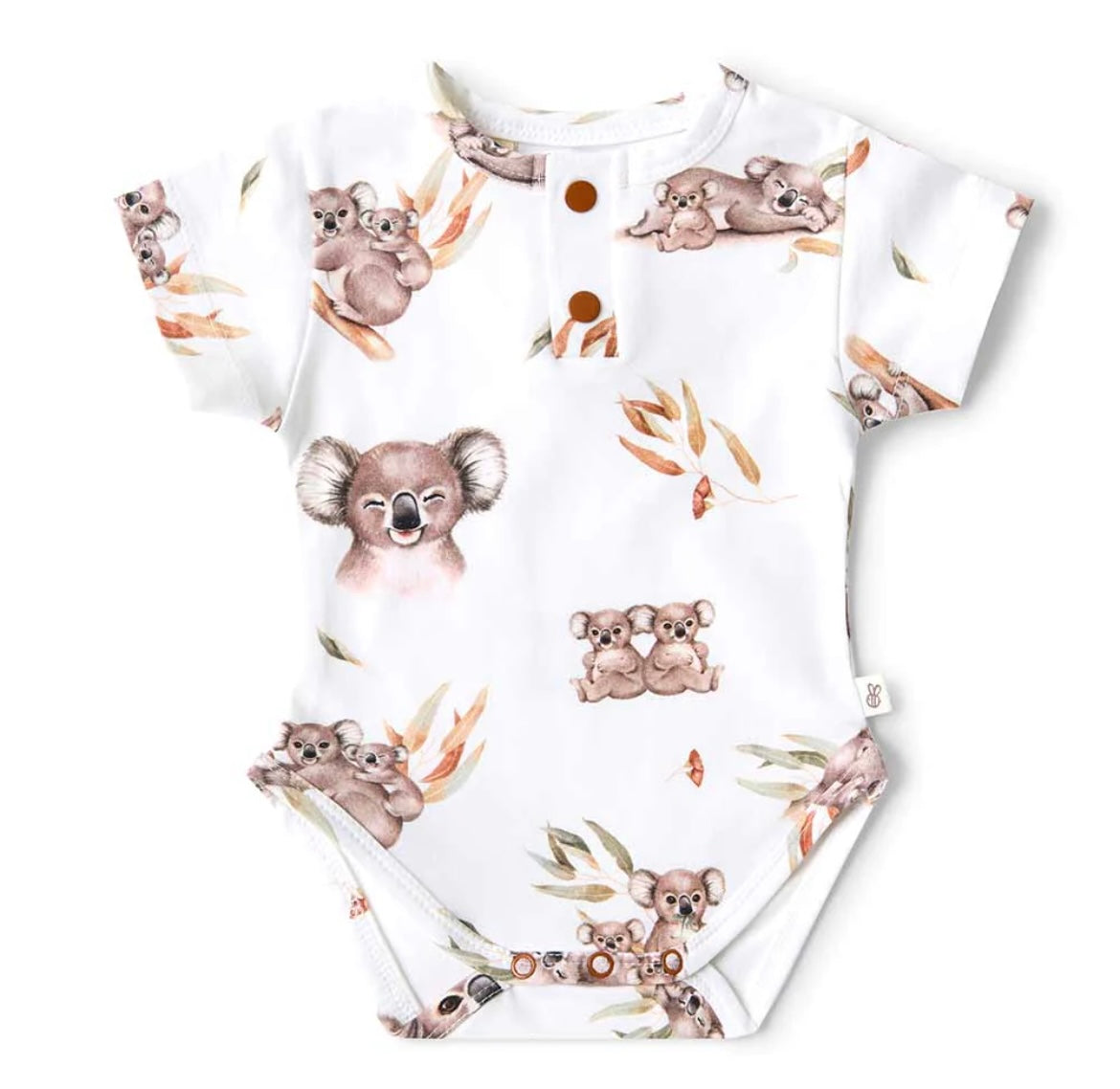 Snuggle Hunny Koala Short Sleeve Bodysuit