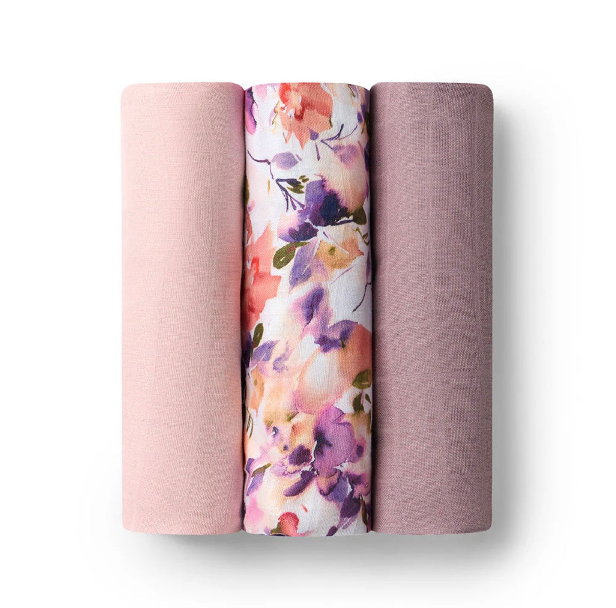 Snuggle Hunny Large Organic Muslin Wraps 3 Pack – Various